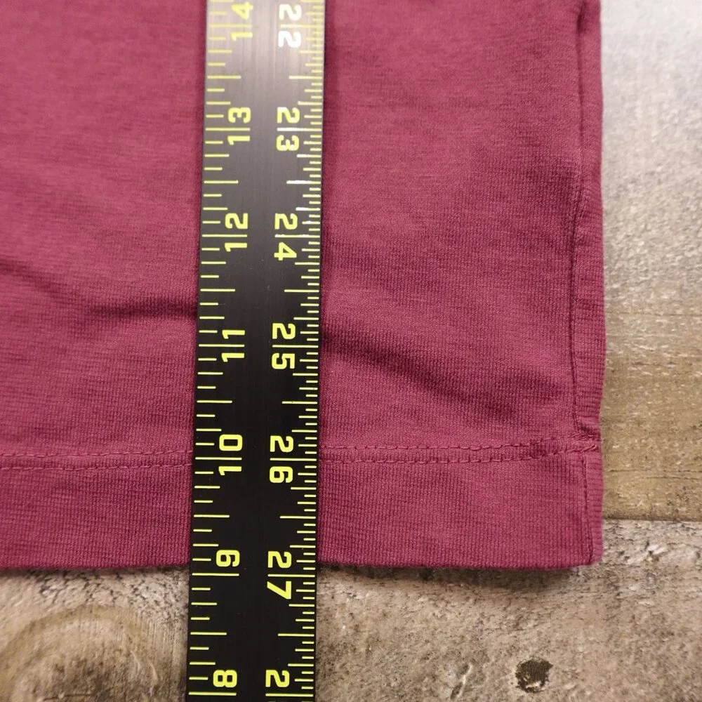 Nike Jordan Engineered Long‎ Sleeve Shirt Men’s Small Burgundy Graphic Tee